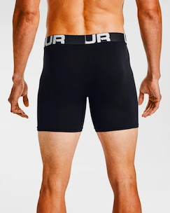 Caleçons pour homme Under Armour  Charged Cotton 6in 3Pack Black  S