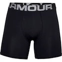 Caleçons pour homme Under Armour  Charged Cotton 6in 3Pack Black  S