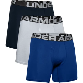 Caleçons pour homme Under Armour Charged Cotton 6in 3Pack Blue