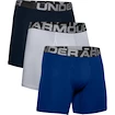 Caleçons pour homme Under Armour  Charged Cotton 6in 3Pack Blue  S