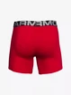 Caleçons pour homme Under Armour  Charged Cotton 6in 3Pack Red