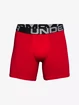 Caleçons pour homme Under Armour  Charged Cotton 6in 3Pack Red