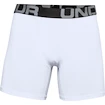 Caleçons pour homme Under Armour  Charged Cotton 6in 3Pack White