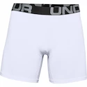 Caleçons pour homme Under Armour  Charged Cotton 6in 3Pack White