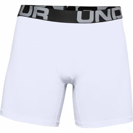 Caleçons pour homme Under Armour Charged Cotton 6in 3Pack White