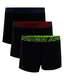 Caleçons pour homme Under Armour Perf Cotton 3in 3Pack Black
