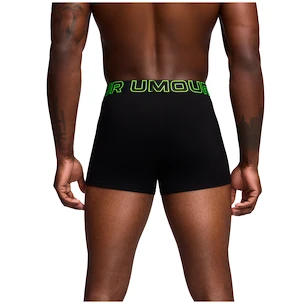 Caleçons pour homme Under Armour Perf Cotton 3in 3Pack Black