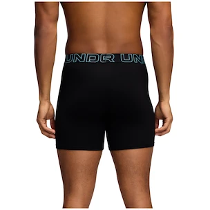 Caleçons pour homme Under Armour Perf Cotton 6in 3Pack Black