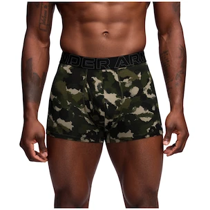 Caleçons pour homme Under Armour Perf Cotton Nov 3in Green