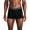 Caleçons pour homme Under Armour Perf Cotton Solid 3in 3Pack Black