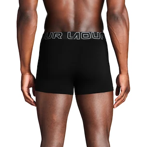 Caleçons pour homme Under Armour Perf Cotton Solid 3in 3Pack Black