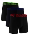 Caleçons pour homme Under Armour Perf Tech 6in 3Pack Black