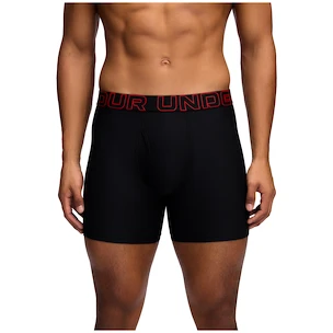 Caleçons pour homme Under Armour Perf Tech 6in 3Pack Black