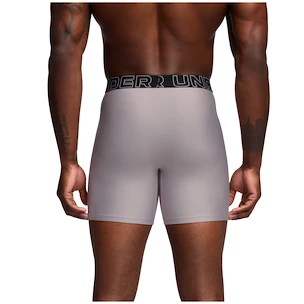 Caleçons pour homme Under Armour Perf Tech 6in 3Pack Grey