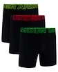 Caleçons pour homme Under Armour Perf Tech Mesh 6in 3Pack Black