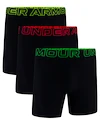 Caleçons pour homme Under Armour Perf Tech Mesh 6in 3Pack Black