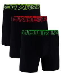 Caleçons pour homme Under Armour Perf Tech Mesh 6in 3Pack Black