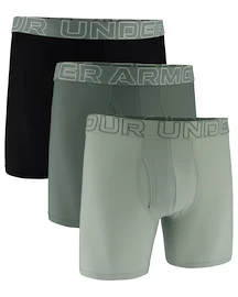 Caleçons pour homme Under Armour Perf Tech Mesh 6in 3Pack Green