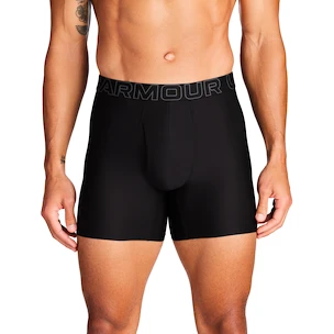 Caleçons pour homme Under Armour Perf Tech Mesh Solid 6in 3Pack Black