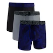 Caleçons pour homme Under Armour Perf Tech Print 6in 3Pack Royal  S