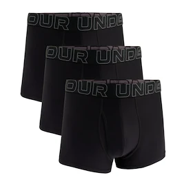Caleçons pour homme Under Armour Perf Tech Solid 3in 3Pack Black