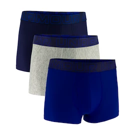 Caleçons pour homme Under Armour Perf Tech Solid 3in 3Pack Royal