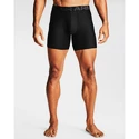 Caleçons pour homme Under Armour  Tech 6in 2Pack Black