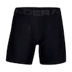 Caleçons pour homme Under Armour  Tech 6in 2Pack Black  S