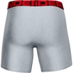 Caleçons pour homme Under Armour  Tech 6in 2Pack Grey