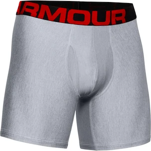 Caleçons pour homme Under Armour  Tech 6in 2Pack Grey