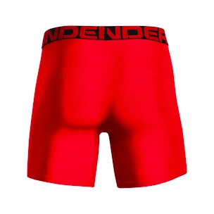 Caleçons pour homme Under Armour  Tech 6in 2Pack Red  S