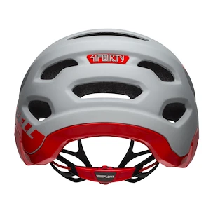 Casque Bell  4Forty grey/red