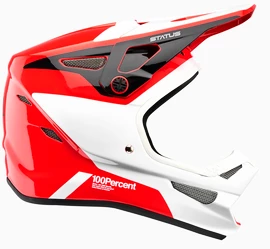 Casque de cyclisme 100% Status Youth Hellfire white/red