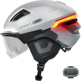Casque de cyclisme Abus Hyp-E Ace Gleam Silver