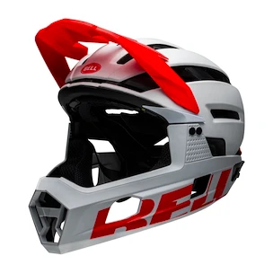 Casque de cyclisme Bell  Super Air R Spherical Mat White/Infrared S