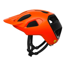 Casque de cyclisme POC Cularis Fluorescent Orange Matt/Uranium Black Matt
