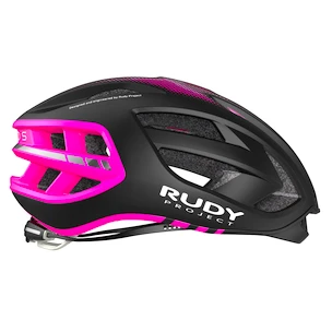 Casque de cyclisme Rudy Project  Egos Black / Pink Fluo (Matte)