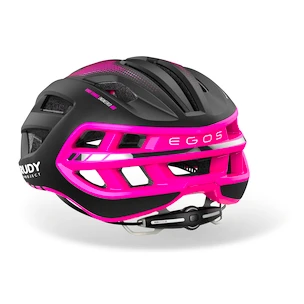Casque de cyclisme Rudy Project  Egos Black / Pink Fluo (Matte)