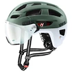 Casque de cyclisme Uvex Finale Visor V Moss Green-Cloud M (S4109770400) 52 - 57 cm