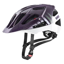 Casque de cyclisme Uvex Quatro CC Plum-White Mat (S4100260100)