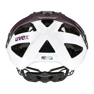 Casque de cyclisme Uvex Quatro CC Plum-White Mat (S4100260100) 52 - 57 cm
