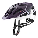 Casque de cyclisme Uvex Quatro CC Plum-White Mat (S4100260100) 52 - 57 cm