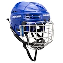 Casque de hockey Bauer  IMS 5.0 II Combo Blue Senior