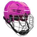 Casque de hockey Bauer RE-AKT 55 Combo Pink Senior