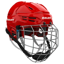 Casque de hockey Bauer RE-AKT 55 Combo Red Senior