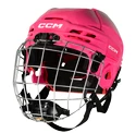 Casque de hockey CCM Tacks 70 Combo Pink débutant