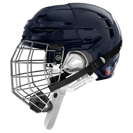 Casque de hockey Warrior Covert CF 100 Combo Navy Senior