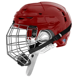 Casque de hockey Warrior Covert CF 100 Combo Red Senior