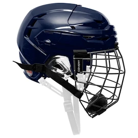 Casque de hockey Warrior Covert CF 80 Combo Navy Senior