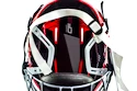 Casque de hockey Warrior Covert CF 80 Combo Red Senior